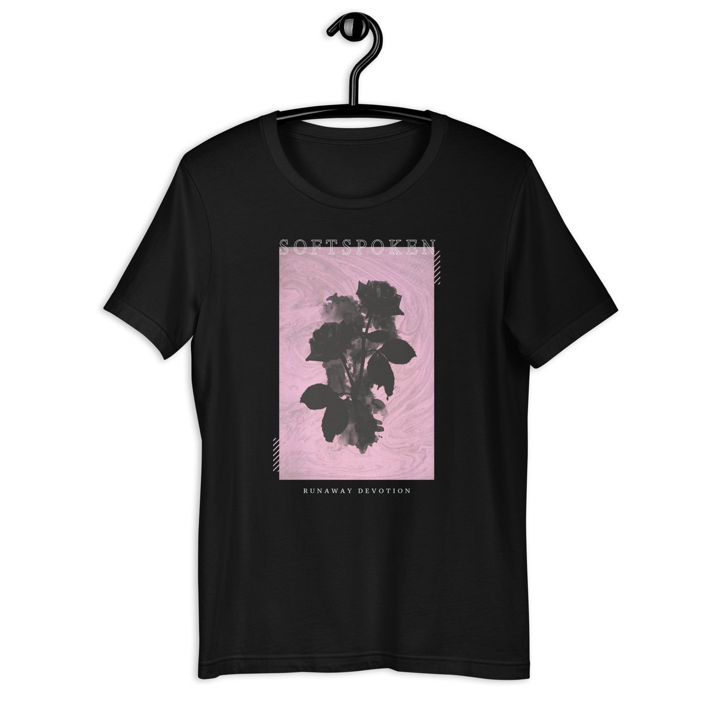 ブラックローズTシャツ