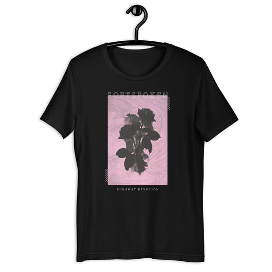 ブラックローズTシャツ