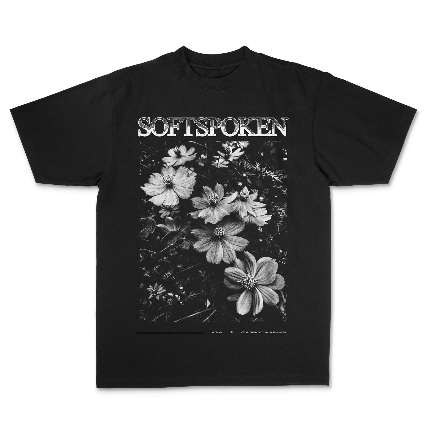 Black Floral Tee [TOUR EXCLUSIVE]